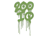 Sealed Graffiti | 200 IQ (Battle Green) image