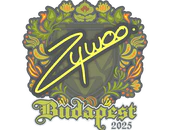 Sticker | ZywOo | Budapest 2025 image