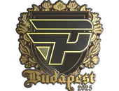 Sticker | paiN Gaming (Gold) | Budapest 2025 image