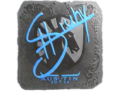 Sticker | siuhy (Foil) | Austin 2025 image