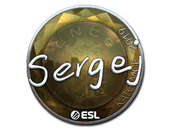 Sticker | sergej (Foil) | Katowice 2019 image