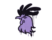 Sealed Graffiti | Cocky (Violent Violet) image