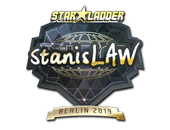 Sticker | stanislaw (Gold) | Berlin 2019 image