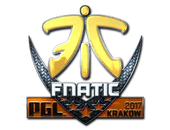 Sticker | Fnatic (Foil) | Krakow 2017 image