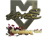 Sticker | torzsi (Gold) | Shanghai 2024 image