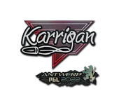 Sticker | karrigan | Antwerp 2022 image