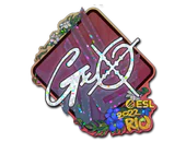 Sticker | gxx- (Glitter) | Rio 2022 image