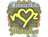 Sticker | ropz (Champion) | Budapest 2025 image
