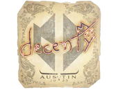 Sticker | decenty | Austin 2025 image