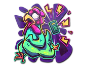 Sticker | No Time image