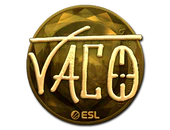Sticker | TACO (Gold) | Katowice 2019 image