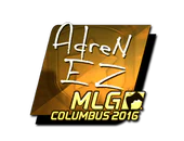 Sticker | AdreN (Gold)  | MLG Columbus 2016 image