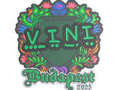 Sticker | VINI (Embroidered) | Budapest 2025 image