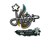 Sticker | jabbi (Glitter) | Antwerp 2022 image