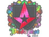 Sticker | Astralis (Holo) | Budapest 2025 image