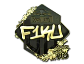 Sticker | F1KU (Gold) | Rio 2022 image