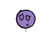 Sealed Graffiti | Worry (Violent Violet) image