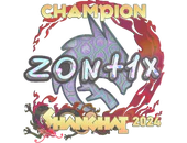 Sticker | zont1x (Holo, Champion) | Shanghai 2024 image