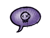 Sealed Graffiti | Death Sentence (Monster Purple) image