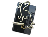 Sticker | Hello AK-47 (Gold) image