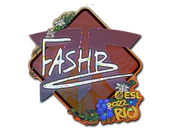 Sticker | FASHR (Glitter) | Rio 2022 image