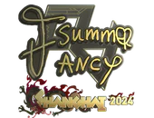 Sticker | Summer (Gold) | Shanghai 2024 image