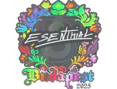 Sticker | esenthial (Holo) | Budapest 2025 image
