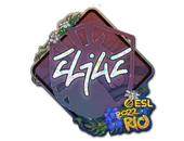 Sticker | EliGE (Glitter) | Rio 2022 image