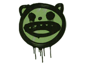 Sealed Graffiti | Happy Cat (Battle Green) image