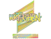 Sticker | kraghen (Holo) | Copenhagen 2024 image