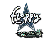 Sticker | floppy (Glitter) | Antwerp 2022 image