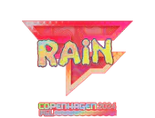 Sticker | rain (Holo) | Copenhagen 2024 image