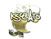 Sticker | KSCERATO (Gold) | Paris 2023 image