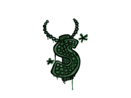 Sealed Graffiti | Bling (Jungle Green) image