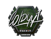 Sticker | COLDYY1 | London 2018 image