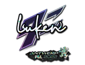 Sticker | luken (Glitter) | Antwerp 2022 image