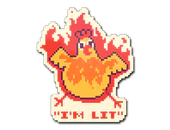 Sticker | I'm Lit image