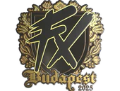 Sticker | Fluxo (Gold) | Budapest 2025 image