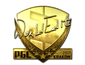 Sticker | WorldEdit (Gold) | Krakow 2017 image