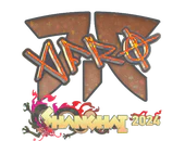 Sticker | afro (Glitter) | Shanghai 2024 image