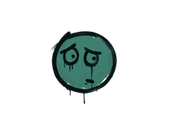 Sealed Graffiti | Worry (Frog Green) image