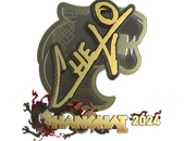 Sticker | chelo (Gold) | Shanghai 2024 image