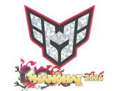 Sticker | HEROIC (Glitter) | Shanghai 2024 image