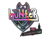 Sticker | huNter- (Holo) | Stockholm 2021 image