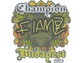 Sticker | FlameZ (Champion) | Budapest 2025 image