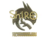 Sticker | sh1ro (Gold) | Copenhagen 2024 image