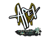 Sticker | apEX (Glitter) | Antwerp 2022 image