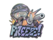 Sticker | Freeze (Lenticular) image