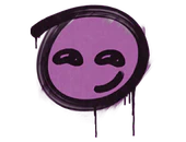 Sealed Graffiti | Smirk (Bazooka Pink) image