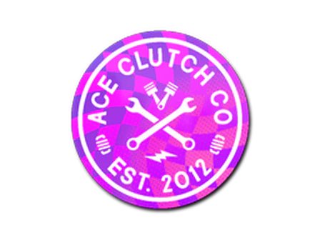 Sticker | Ace Clutch Co. (Holo) image